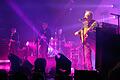 Kopf der Kings of Floyd ist der gebürtige Brite Mark Gillespie (rechts), dem der Kontakt zum Publikum durch seine Erfahrungen als Straßenmusiker leicht fällt.&nbsp;