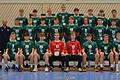 Mit dieser Mannschaft starten die A-Junioren der DJK Rimpar in der Jugend-Bundesliga. Hintere Reihe (von links): Raphael Koper, Finn Daugs, Tyler Grömling, Patrick Kiesewalter, Kolja Hellmuth, Lukas Beran, Justus Schraud, Luis Baumeister. Mitte: Trainer Bastian Krenz, Trainer Martin Frank, Johannes Gärtner, Luca Hahn, Neil Sommerkorn, Leon Seyfried, Nicolas Drabek, Tilman Märker, Valentin Weyer, Nils Haupt, Co-Trainer Luca Frank. Vorne: Jakob Schlesinger, Fynn Edelmann, Milan Kütt, Elias Wartner, Nico Tilgner, Ian Huber, Fabian Benkert und Moritz Riedel.