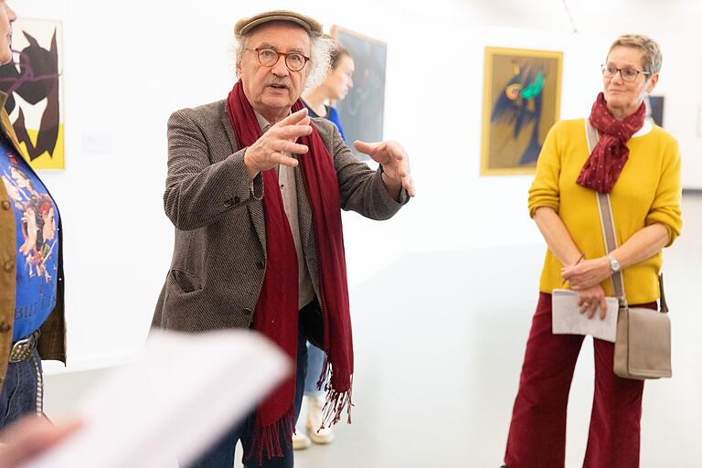 'Der Kunstmarkt, der Betrieb, das hat ihn alles nicht interessiert', sagt Sohn Peter Stein, selbst Maler.