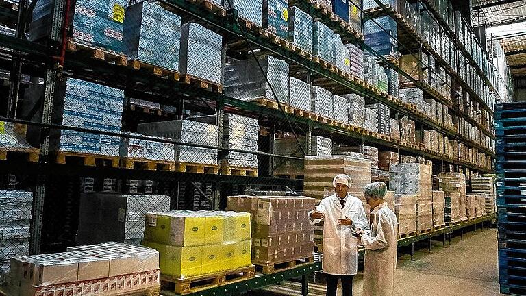 &bdquo;Chaotisches Lagersystem&ldquo;: Die Sorten sind in der Halle verteilt wie gerade Platz ist.