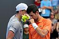 Novak Djokovic (r) und Vasek Pospisil       -  Initiierten gemeinsam die Spielergewerkschaft PTPA: Vasek Pospisil (l) und Novak Djokovic.