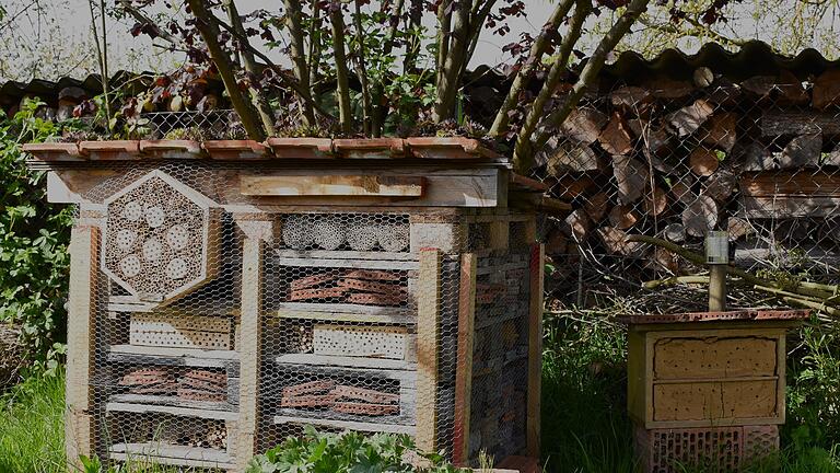 Ein Insektenhotel sollte im Idealfall selbst gemacht sein. Ein Insektenhotel sollte im Idealfall selbst gemacht sein.