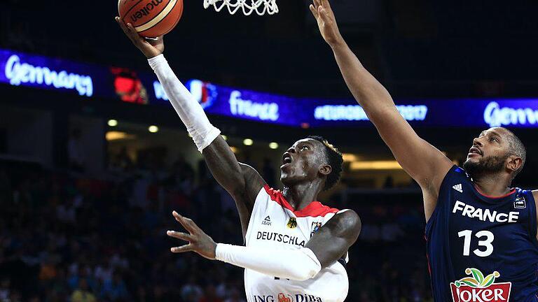 Dennis Schröder       -  Dennis Schröder war mit 21 Punkten erstmals nicht Topscorer im deutschen Team.
