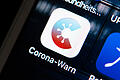 Die Corona-Warn-App des RKI steht seit Dienstag zum Download bereit.