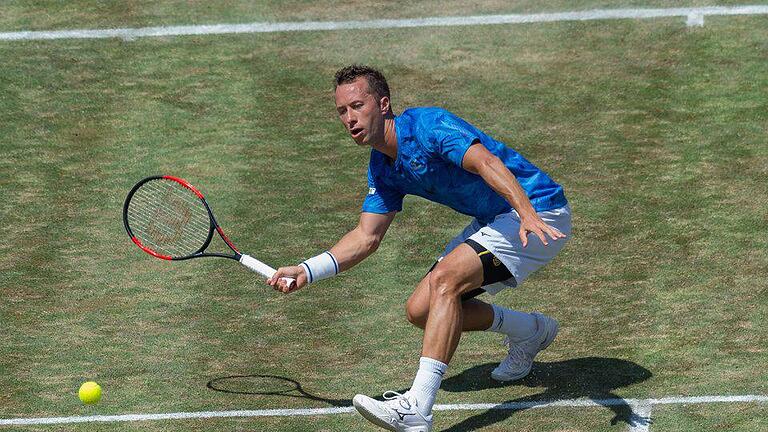 Weiter       -  Auch Philipp Kohlschreiber erreichte in Stuttgart das Viertelfinale. Foto: Daniel Maurer