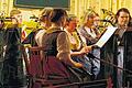 Abwechslungsreich: Die Auber Stadtkapelle hatte beim Herbstkonzert, Rockiges, Böhmisches und Klassisches im Repertoire.