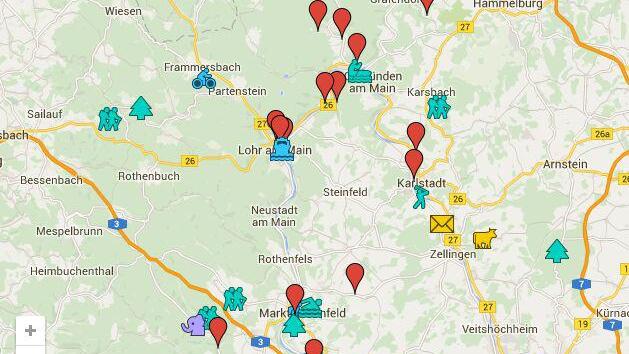 MSP Karte - Familien-Ausflugstipps im Überblick MSP Karte - Familien-Ausflugstipps im Überblick