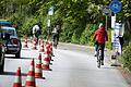 Eine Spur für Radfahrer, eine für Autofahrer. So funktionieren Pop-Up-Radwege – wie hier in Hamburg – in der Corona-Krise.&nbsp;