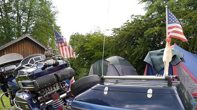 26. Harleytreffen: Straßenadler im Fahrtwind