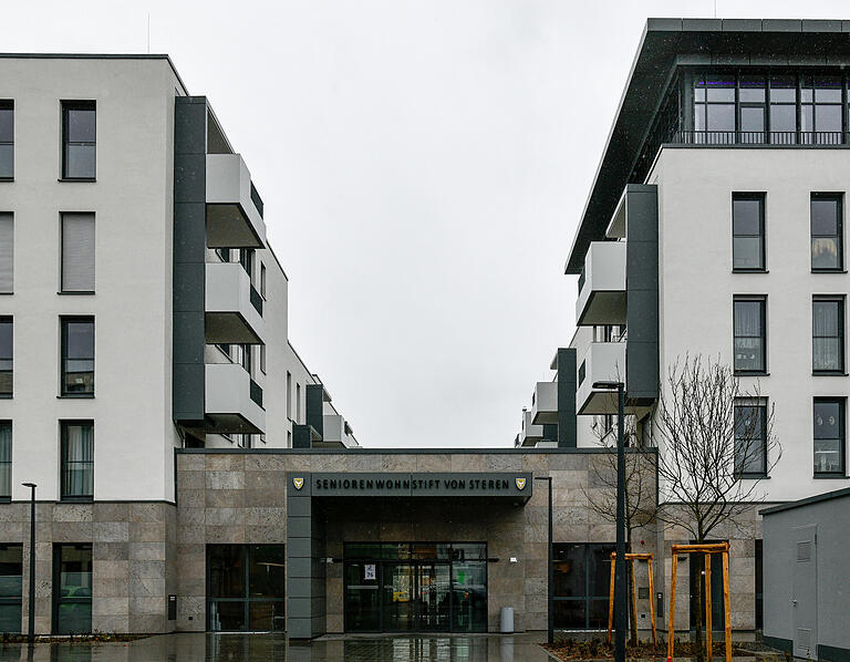 Das neue Wohnstift von Steren der Bürgerspital-Stiftung am Hubland. Das neue Wohnstift von Steren der Bürgerspital-Stiftung am Hubland.