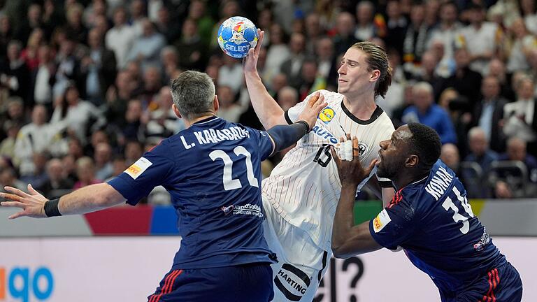 Frankreich - Deutschland       -  Die DHB-Auswahl absolviert am Samstag in Vorbereitung auf die Olympischen Spiele ein Test-Länderspiel gegen Frankreich.