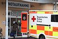 Die Notaufnahme des Klinikum Main-Spessart in Lohr (Archivbild).