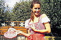 &bdquo;Miss Tracht&ldquo; kommt aus Rügheim       -  Johanna Ott aus Rügheim hat es geschafft. Unter 30 Bewerberinnen setzte sie sich beim Wettbewerb &bdquo;Miss Tracht&ldquo; durch.