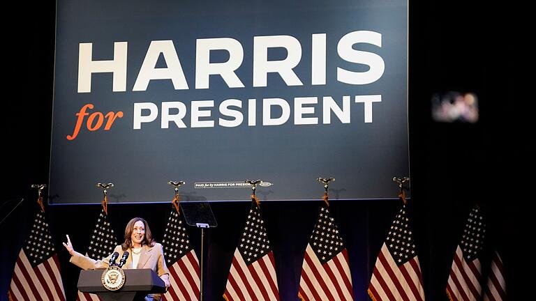 Wahlkampf in den USA - Kamala Harris       -  Harris gelang es, in kurzer Zeit alle wichtigen Unterstützer hinter sich zu versammeln.