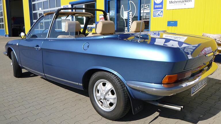 Das Ro-80-Cabriolet gibt es nach Angaben von Jürgen Mohr weltweit nur dreimal.