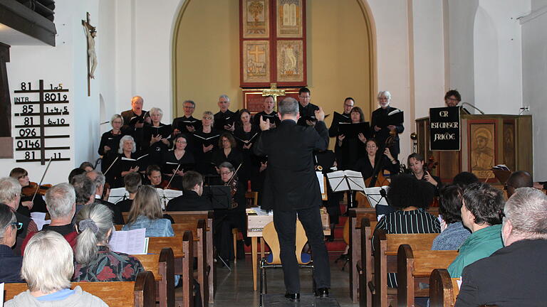 Die Leidensgeschichte Jesu: Markus-Passion von Reinhard Keiser wurde in der evangelischen Kirche in Lohr aufgeführt.