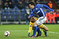 Führung       -  Der Ukrainer Konopljanka traf für Schalke zum 1:0. Foto: Friso Gentsch