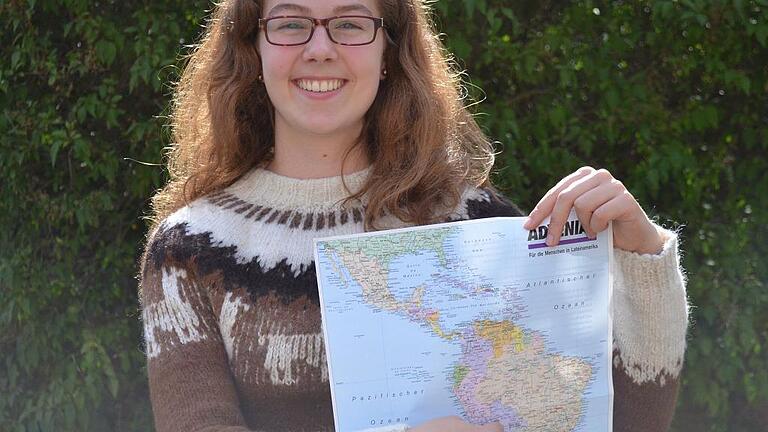 Warme Kleidung: Mirjam Krönert wird ein Jahr lang in einem Behindertenzentrum in Bolivien helfen. Für ihren Aufenthalt in den Anden hat sie sich bereits einen dicken Wollpullover zugelegt.