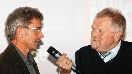 Der weltweit anerkannte Klimaforscher Prof. Dr. Stefan Rahmstorf referierte beim 2. Nachhaltigkeitssymposium Mainfranken im Nachhaltigkeitszentrum Handthal.