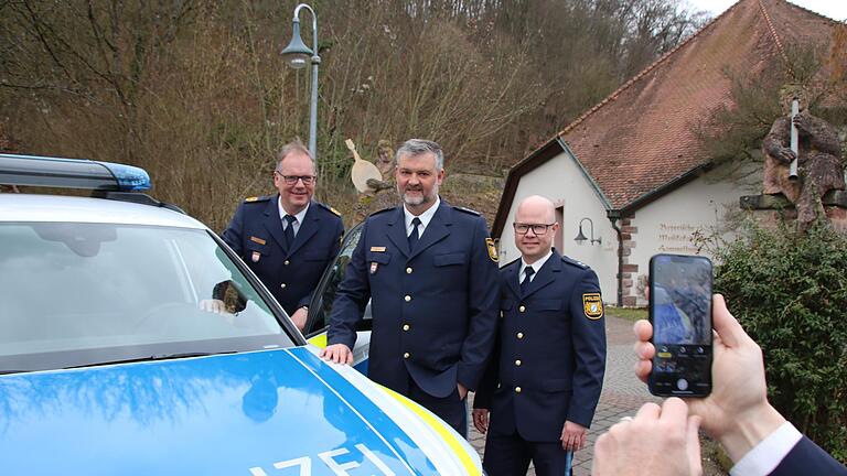 Eindrücke vom Amtswechsel bei der Hammelburger Polizei.       -  Eindrücke vom Amtswechsel bei der Hammelburger Polizei.