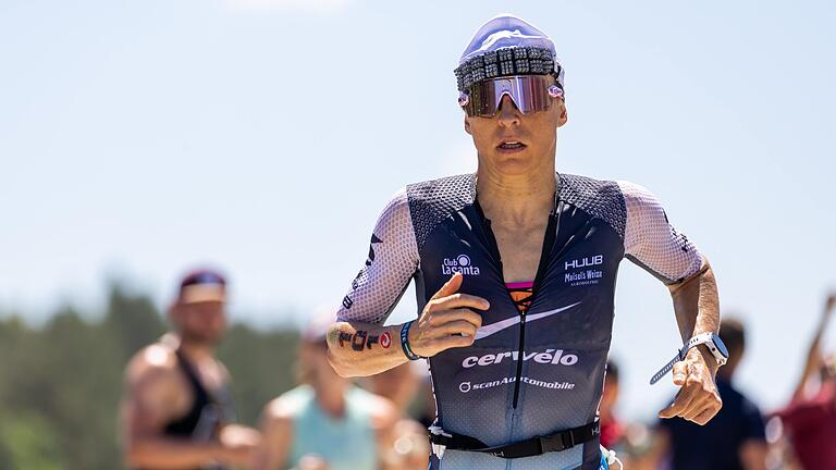 Kam als Dritte ins Ziel: Die Bayreuther Triathletin Anne Haug