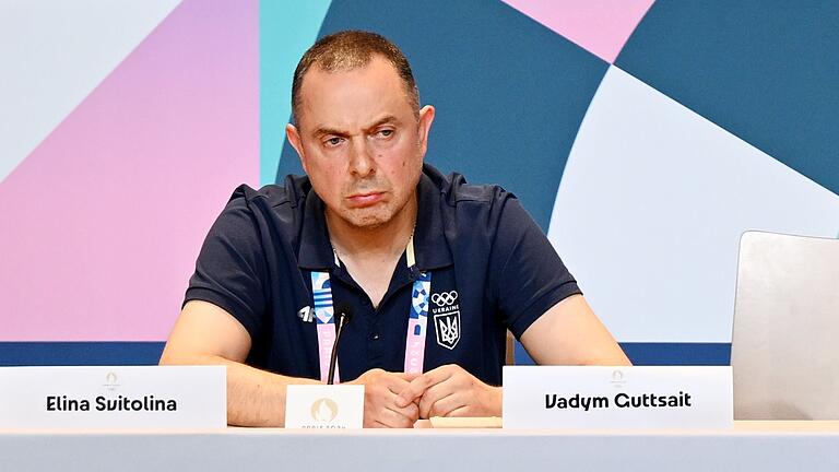 Paris 2024 - Vorbereitungen       -  Für Ukraines Olympia-Boss Gutzajt existieren die Russen als neutrale Athleten in Paris nicht.