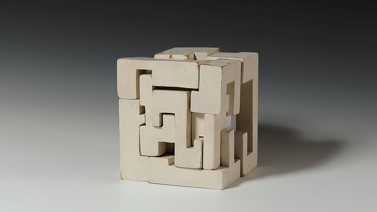 Saloua Raouda Choucair, 'Poem Cube', 1963-1965.