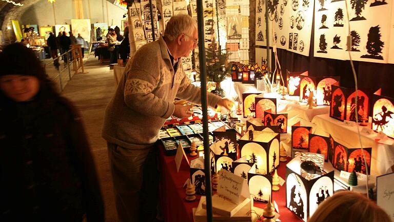 Etwas für das Auge: die Rödelseer Christkindles Werkstätten.&nbsp;