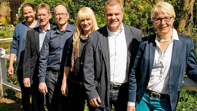 Das LGS-Team: (v. r.) Claudia Knoll, Klaus Heuberger, Judith Unger, Bernd Rausch, Berthold Väth und Ingolf Stöcker.