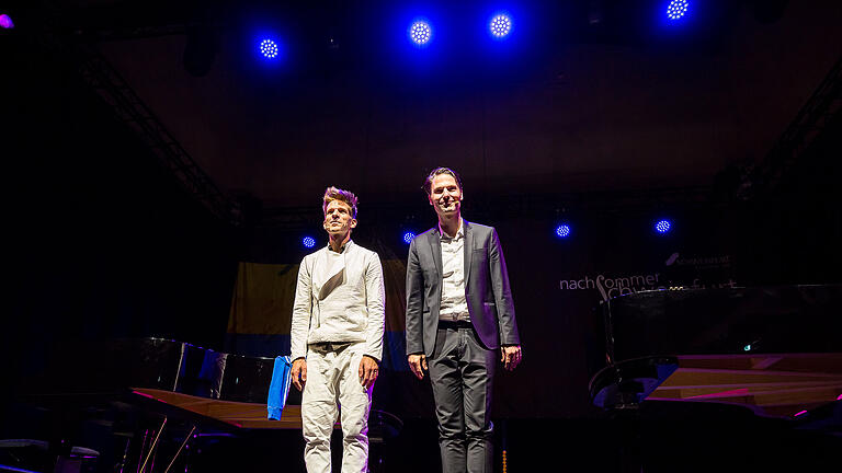 Beim Piano-Battle stiegen Paul Cibis und Andreas Kern in den Ring. Die Entscheidung fiel in er allerletzten Runde. Es gewann Andreas Kern.