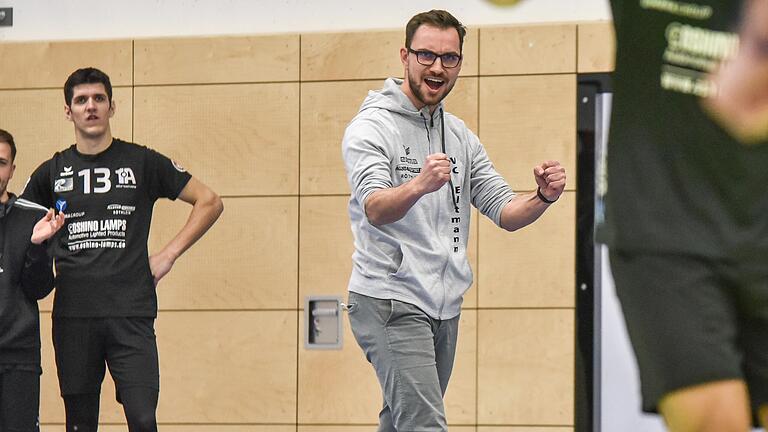 Eltmanns Trainer Christian Kranz hatte allen Grund zum Jubeln. Eltmanns Trainer Christian Kranz hatte allen Grund zum Jubeln.