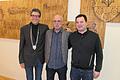 Jo Krimm (Mitte) schied auf eigenen Wunsch aus dem Gemeinderat Kreuzwertheim aus und wurde von Bürgermeister Klaus Thoma verabschiedet. Für Krimm rückt Stefan Kaufmann (rechts) nach.