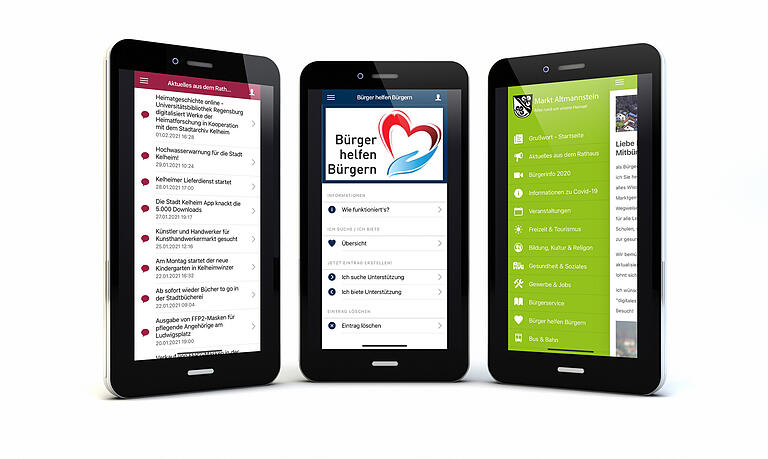 Die Zell-am-Main-App soll den Informationsweg zwischen Bürgern und Verwaltung innerhalb der Gemeinde verkürzen. Die Zell-am-Main-App soll den Informationsweg zwischen Bürgern und Verwaltung innerhalb der Gemeinde verkürzen.