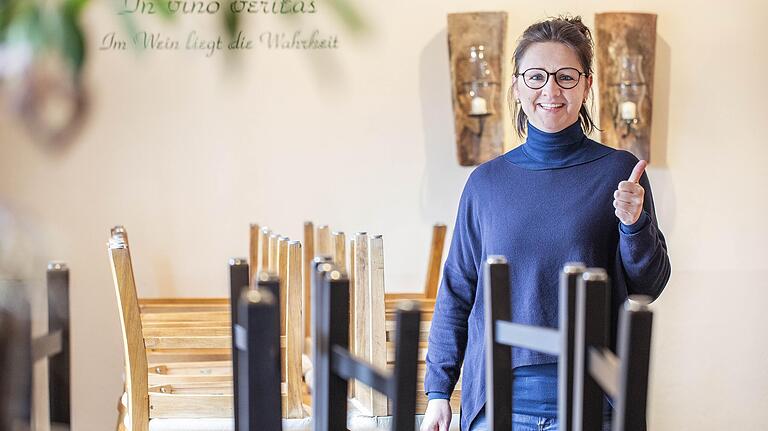 Sandra Aumüller vom Landgasthof Wallburg in Eltmann. Sandra Aumüller vom Landgasthof Wallburg in Eltmann.