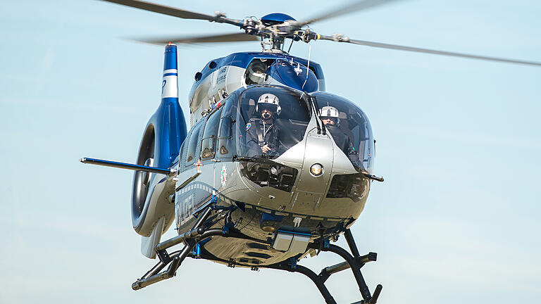 Symbolbild: Polizeihubschrauber