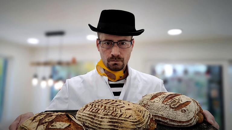 'Baking Bread' statt 'Breaking Bad': Steffen Schneiders persönliche Parodie auf die US-Erfolgsserie. Allerdings war die Rechtmäßigkeit seines Backens für ihn Grundvoraussetzung.