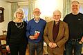 Der neu gewählte Vorstand des Geschichts- und Museumsvereins Lohr (von links): Sabine&nbsp;Fiedler-Conradi, Josef Harth, Wolfgang Vorwerk und Armin Lahoda&nbsp;