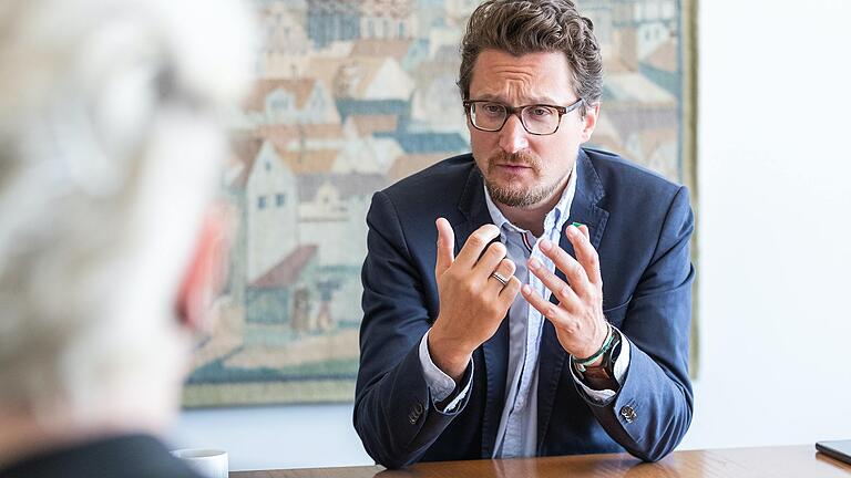 Thomas Lang, Landesvorsitzender des Bioland Landesverbandes Bayern sagt: 'Meiner Meinung nach ist der Ökolandbau die Zukunft.'