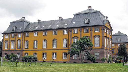 Barocker Prunk: Das Schloss Löwenstein liegt inmitten eines Landschaftsparkes.