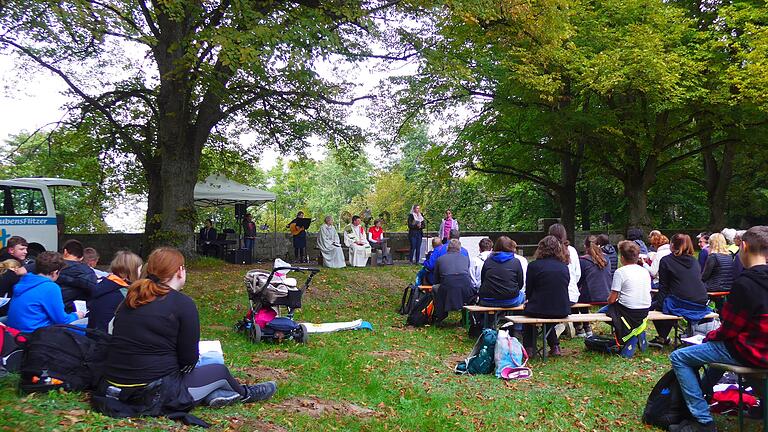 Dialogpredigt im Gottesdienst.