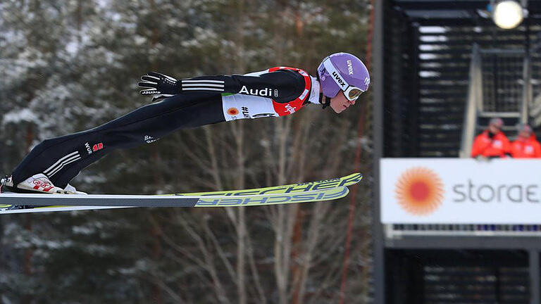Andreas Wellinger       -  Andreas Wellinger zählt in Lahti zu den Favoriten. Foto: Karl-Josef Hildenbrand