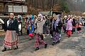 Über 60 Hexen zogen an Altweiberfasching durch die Rechtenbacher Gassen und machten das Dorf unsicher.&nbsp;