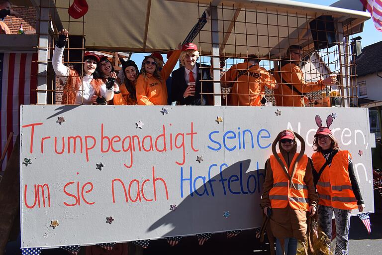 Buntes Faschingstreiben in Hafenlohr am Sonntag Buntes Faschingstreiben in Hafenlohr am Sonntag