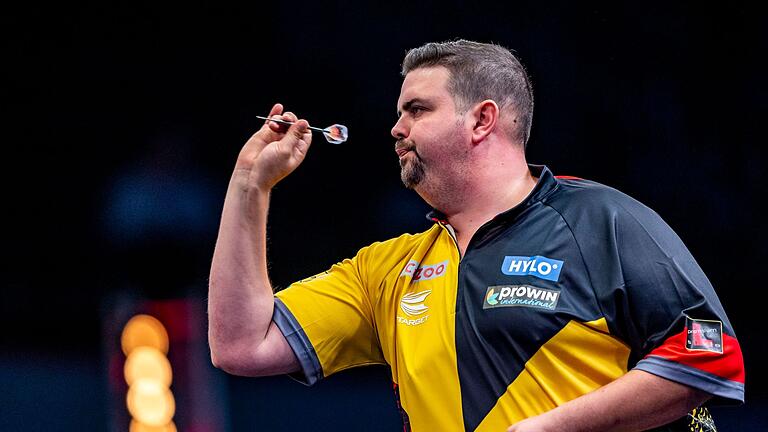 Gabriel Clemens       -  Bei der Darts-EM in Dortmund früh ausgeschieden: Gabriel Clemens.