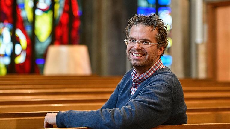 Matthias Querbach, Kantor der Johanniskirche und Leiter der Würzburger Bachtage.