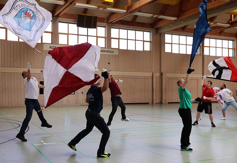 Fahnenschwinger-Workshop zum 10-jährigen Bestehen