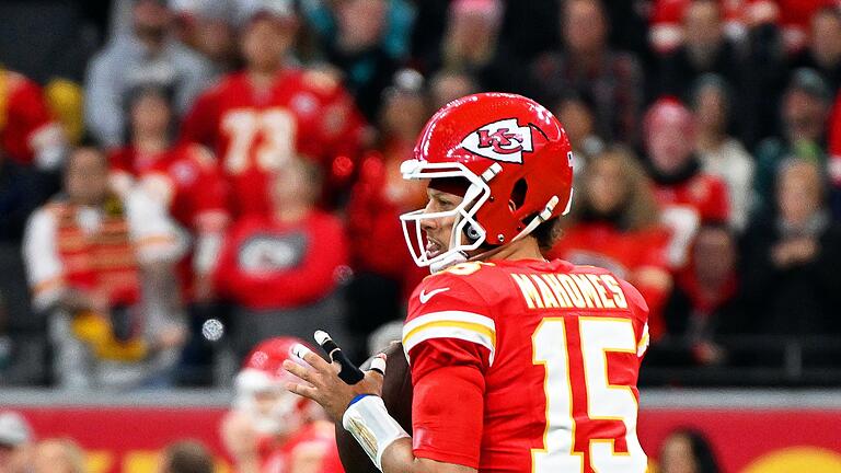 Kansas City Chiefs - Miami Dolphins.jpeg       -  Quarterback Patrick Mahomes führte Kansas City gegen Miami zum Sieg in Frankfurt.