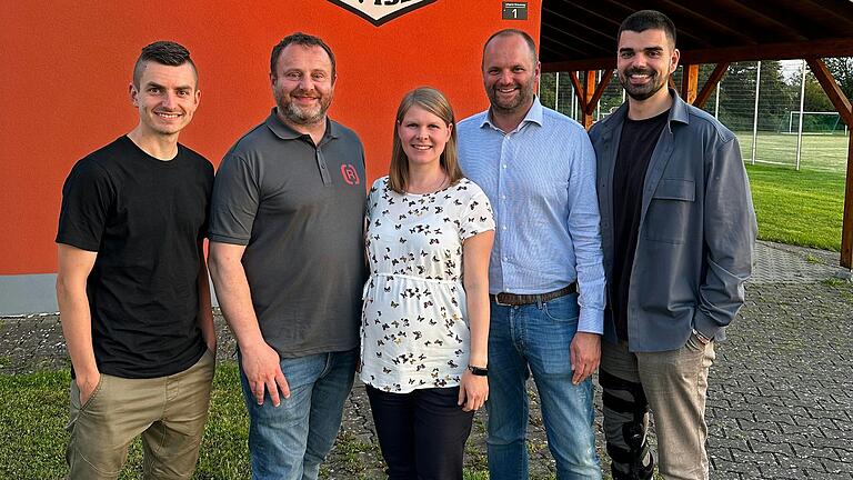 Auf dem Foto (von links): Steffen Barthel, Erwin Deppisch, Ina Leimig, Sebastian Fenner, David Weißkopf.