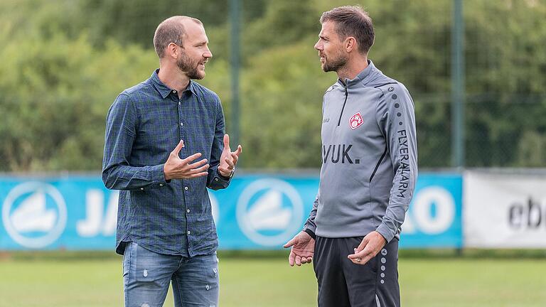 Sportdirektor Sebastian Neumann und Cheftrainer Marco Wildersinn haben eine runderneuerte Mannschaft aufgestellt.