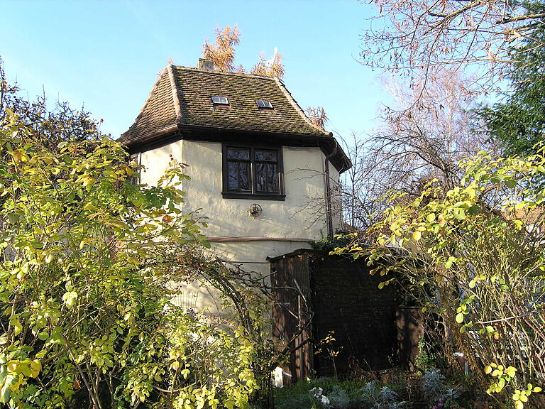 Ein Kleinod in Quartier 2: ein kleines Türmchen, das einst Stück der Kitzinger Stadtmauer war.